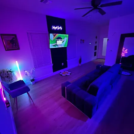 Light Up Your Stay Playboy Mansion-Inspired Led Haven For An Unforgettable Stay